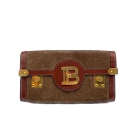 Borse a mano Balmain T. Camoscio Cammello