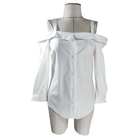 Autre Marque Sara Roka Camicia Cher Bianca Bianco