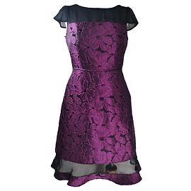 Autre Marque Adrianna Papell Kleid Lila Lila