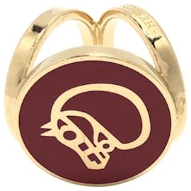 Hermès Anneau De Foulard Golden
