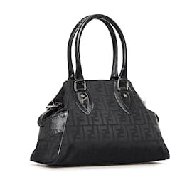 Fendi-Fendi Black Zucca Etniko-Noir
