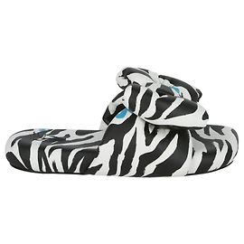 Off White Off-White Zebra Printed Extra Padded Slide Multiple colors
