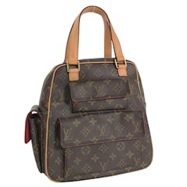 Louis Vuitton-Monogramm Excentri Cite M51161-Braun