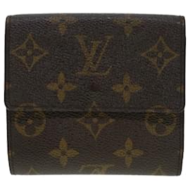 Louis Vuitton-Carteira LOUIS VUITTON Porte Monnaie Billets Cartes Crdit M61652 Autenticação de LV 41739-Monograma