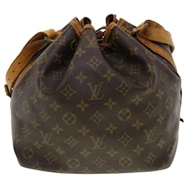 Louis Vuitton-LOUIS VUITTON Monogram Petit Noe Shoulder Bag M42226 LV Auth 41911-Monogram