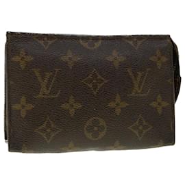 Louis Vuitton-Louis Vuitton Monogramm Poche Toilette 15 Beutel M.47546 LV Auth ar9345b-Monogramm