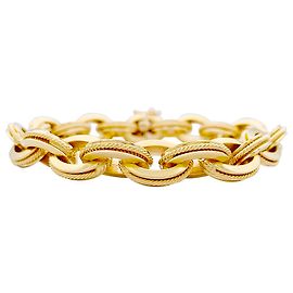 inconnue Pulsera Vintage en oro amarillo. Otro