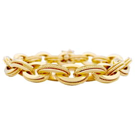 inconnue-Vintage Armband in Gelbgold.-Andere