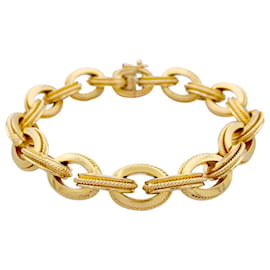 inconnue-Bracelet vintage en or jaune.-Autre