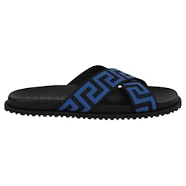 Versace-Versace Nastro Greca Crisscross Sandals-Other