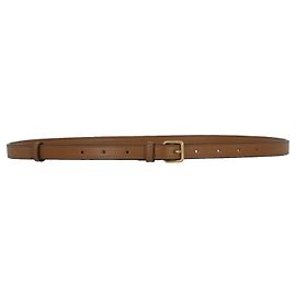 Stella Mc Cartney Stella McCartney Schmaler Kunstledergürtel Braun