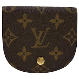 Louis Vuitton-LOUIS VUITTON Monogram Porte Monnaie Guze Monedero M61970 LV Auth yk6776-Monograma