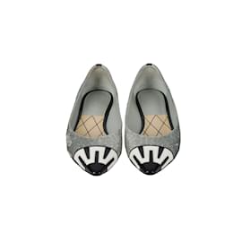 Louis Vuitton-Zapatos planos con punta en punta y lentejuelas de Louis Vuitton-Multicolor