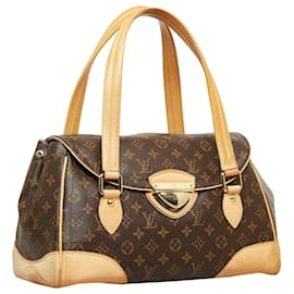 Louis Vuitton-Louis Vuitton Brown Monogramm Beverly GM-Braun