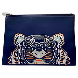 Pochette Kenzo superiore blu Blu Blu navy