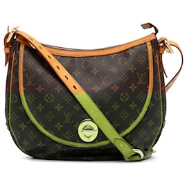 Louis Vuitton-Louis Vuitton Brown Monogram Tulum GM-Brown