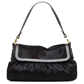 Fendi-Fendi Black Chef Handbag-Black