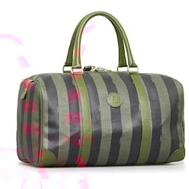 Fendi-Sac Boston Fendi Pequin Boston-Marron