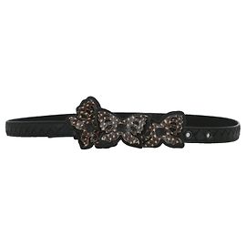 Cintura Bottega Veneta Intrecciato Farfalla Nero