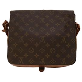 Louis Vuitton-LOUIS VUITTON Monogram Cartouchiere GM Shoulder Bag M51252 LV Auth 41869-Monogram