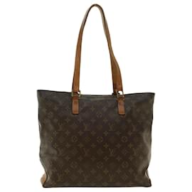 Louis Vuitton-LOUIS VUITTON Monogram Cabas Mezzo Tote Bag M51151 LV Auth rd4986-Other