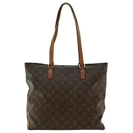 Louis Vuitton-LOUIS VUITTON Monogram Cabas Mezzo Tote Bag M51151 LV Auth rd4986-Other