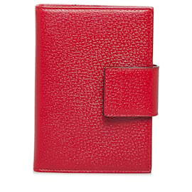 Prada-Prada Red Leather Notebook Cover-Red