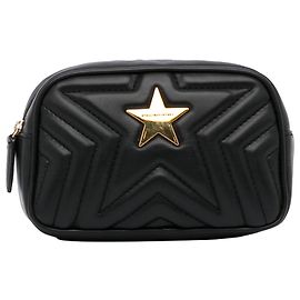 Stella Mc Cartney Schwarze gesteppte Sterntasche von Stella McCartney Schwarz