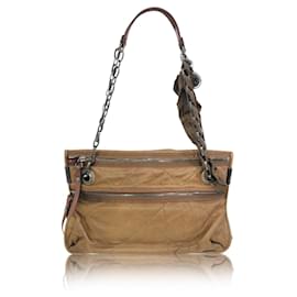 Lanvin-Amalia Shoulder Bag-Brown
