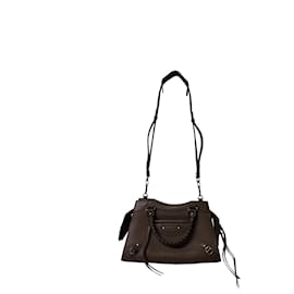 Balenciaga-Balenciaga Neo Classic City Grained Bag in Brown Leather-Brown