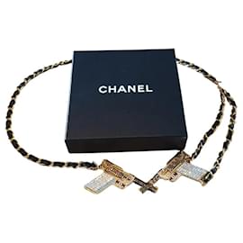 Chanel-CORREA DE CADENA-Gold hardware