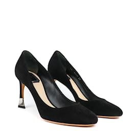 Dior-DIOR  Heels T.EU 37 Leather-Black