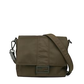 Fendi-FENDI Bags T.  Cloth-Khaki