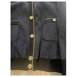 Chanel-Jackets-Dark blue