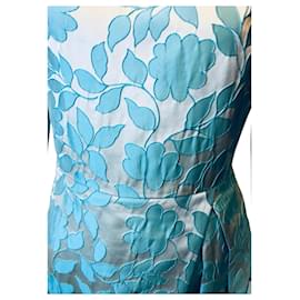 Pinko-Pinko floral dress-Turquoise