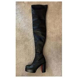 Christian Louboutin-Stage boots alta 110-Black