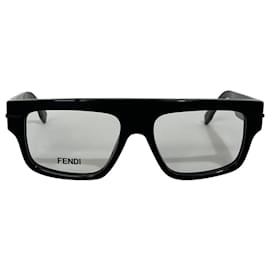 Fendi-Fendi óculos unissex FE50062UE-Preto