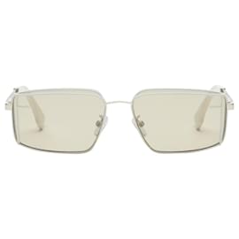 Fendi-Fendi First Sight Unisex-Laufsteg-Sonnenbrille-Weiß