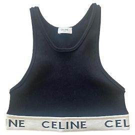 Céline Sutiã Celine Technical Jersey Preto