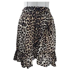 Ganni-Skirts-Multiple colors,Leopard print