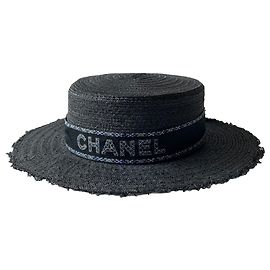 Chanel Hats Black