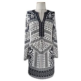 Vestido Hale Bob S Poliéster Elastano Multicolor