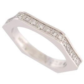 Anello Montblanc 4810 MB PICCOLO102493 58 Diamants 0.64CT E ORO BIANCO 18ANELLO K Argento