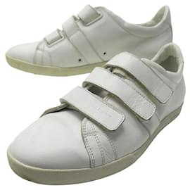 Dior-SNKC DIOR sneakers SHOES WITH SCRATCH393g 7E 41 42 FR LEATHER SNEAKERS SHOES-White