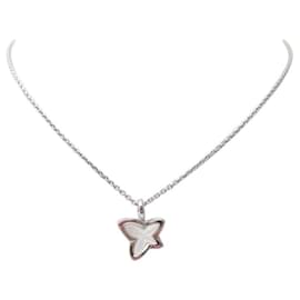 Mauboussin-NEW MAUBOUSSIN NECKLACE SO SUBLIME FROM YOU MY LOVE 40 ct gold 18K PEARL-Silvery