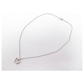 Mauboussin-NEW MAUBOUSSIN NECKLACE SO SUBLIME FROM YOU MY LOVE 40 ct gold 18K PEARL-Silvery