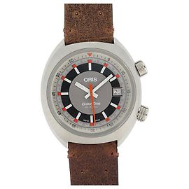 NUEVO RELOJ ORIS CHRONORIS DATE 7737 Cronógrafo 39 RELOJ AUTOMATICO MM Plata