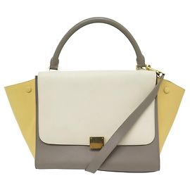 Céline CELINE TRAPEZE MEDIUM MODEL HANDBAG IN TRICOLOR LEATHER HAND BAG Multiple colors