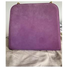 Salvatore Ferragamo-Handbags-Lavender