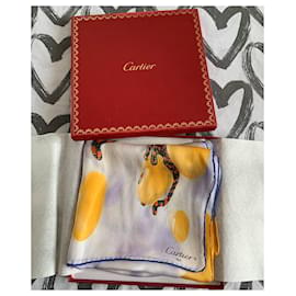 Cartier-Schals-Mehrfarben